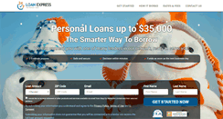 Desktop Screenshot of 247loanexpress.com